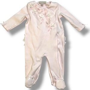 Miniclasix Bloomingdale Baby Floral Footies 12lb 3m
